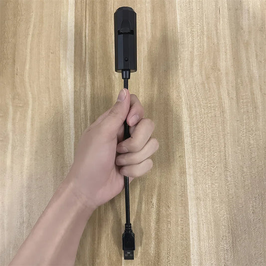 360° Rotatable Skull LED Night Light with Palm Prints & Faces - USB Halloween Decor