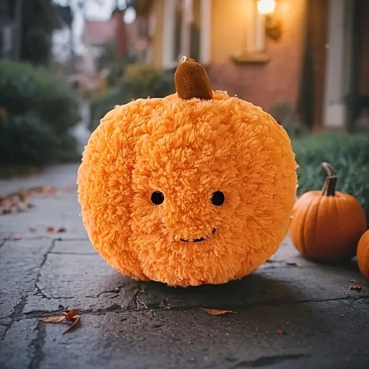 Pumpkin Plush Pillow Halloween Toy Cushion for Home & Party Decoration
