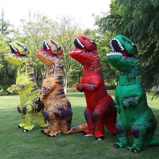 T-Rex Inflatable Costume – Dinosaur Roleplay for Kids & Adults