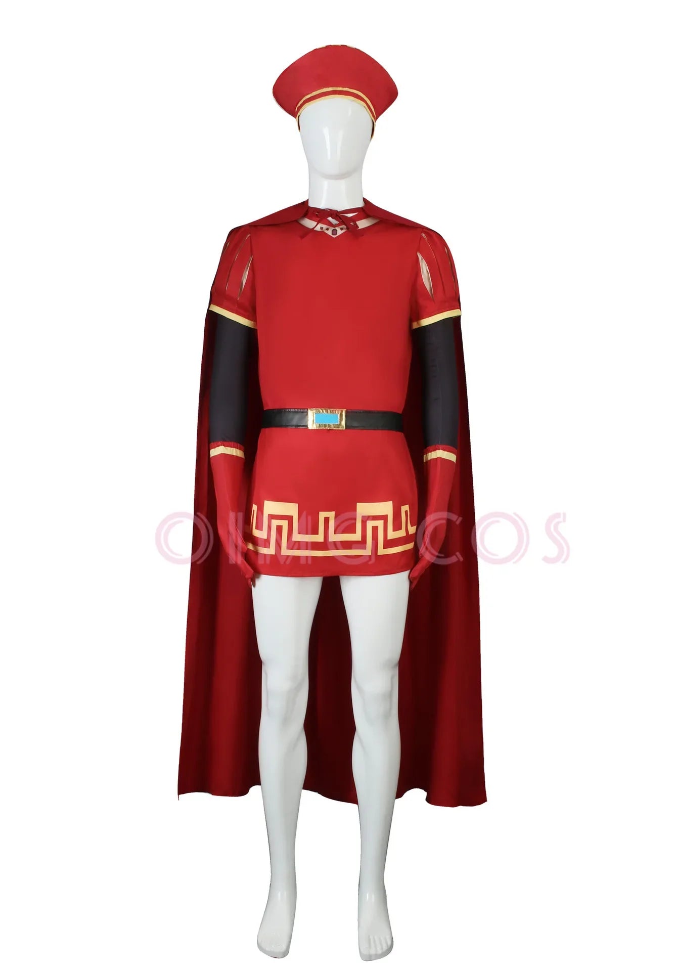 Lord Farquaad Cosplay Costume, Shrek Roleplay Outfit, Halloween Party Costume for Women