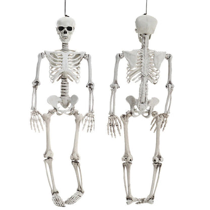 Full Life-Size 90CM Movable Human Skeleton Halloween Hanging Prop