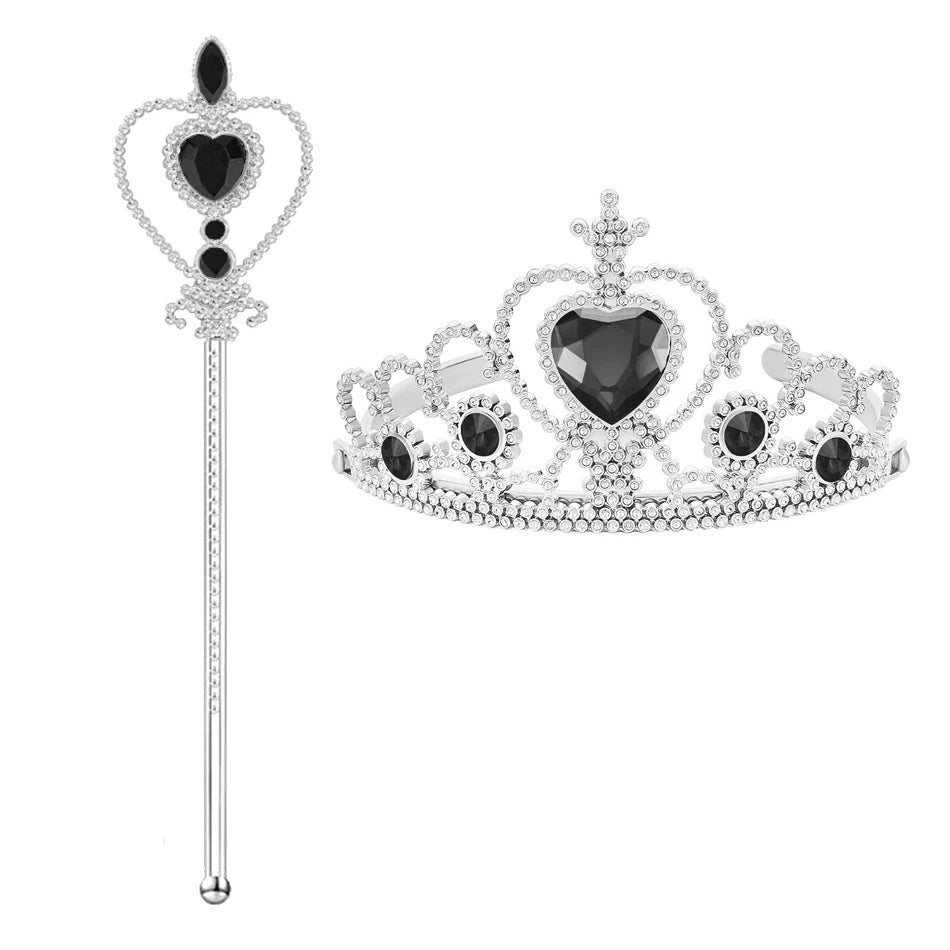 Maleficent Girls Halloween Cosplay Dress – Handmade Tulle Luxury Gown