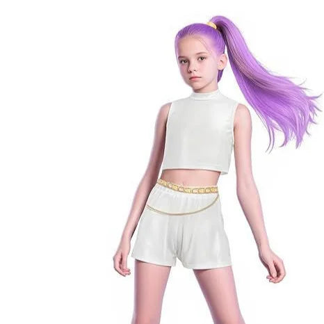 2025 Kpop Demon Hunter Cosplay Costume, Girls Stage Performance Outfit, Halloween