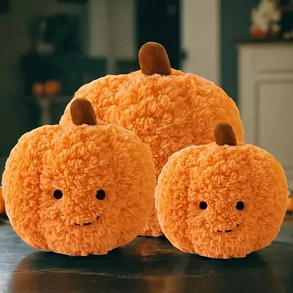 Pumpkin Plush Pillow Halloween Toy Cushion for Home & Party Decoration