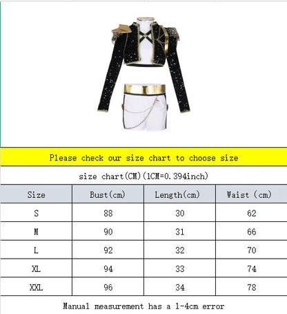 Black Golden Rumi Zoey Mira Cosplay Wig Halloween Costume for Women & Kids