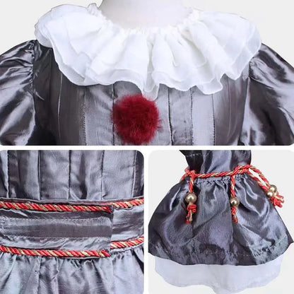 Pennywise Clown Costume – Adult & Kids Terror Cosplay for Halloween