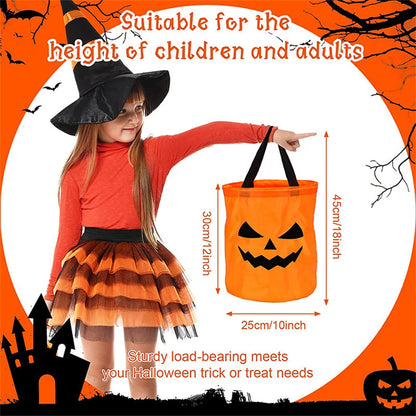 LED Halloween Pumpkin Candy Bucket