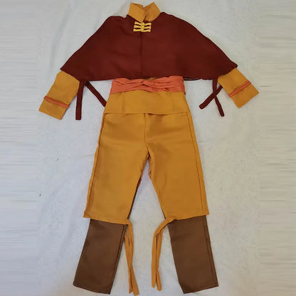 2025 Aang Cosplay Costume, Halloween Anime Con Outfit