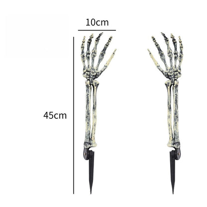 Posable Halloween Skeleton (40/90cm) Human Bones for Party & Haunted House Decor