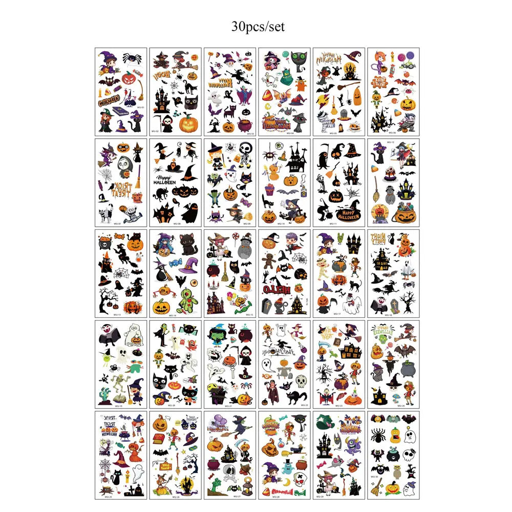 Bleeding Wound Tattoo Stickers (30pcs)