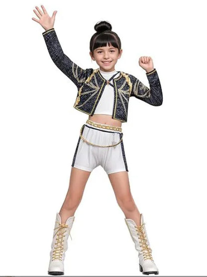 2025 Kpop Demon Hunter Cosplay Costume, Girls Stage Performance Outfit, Halloween