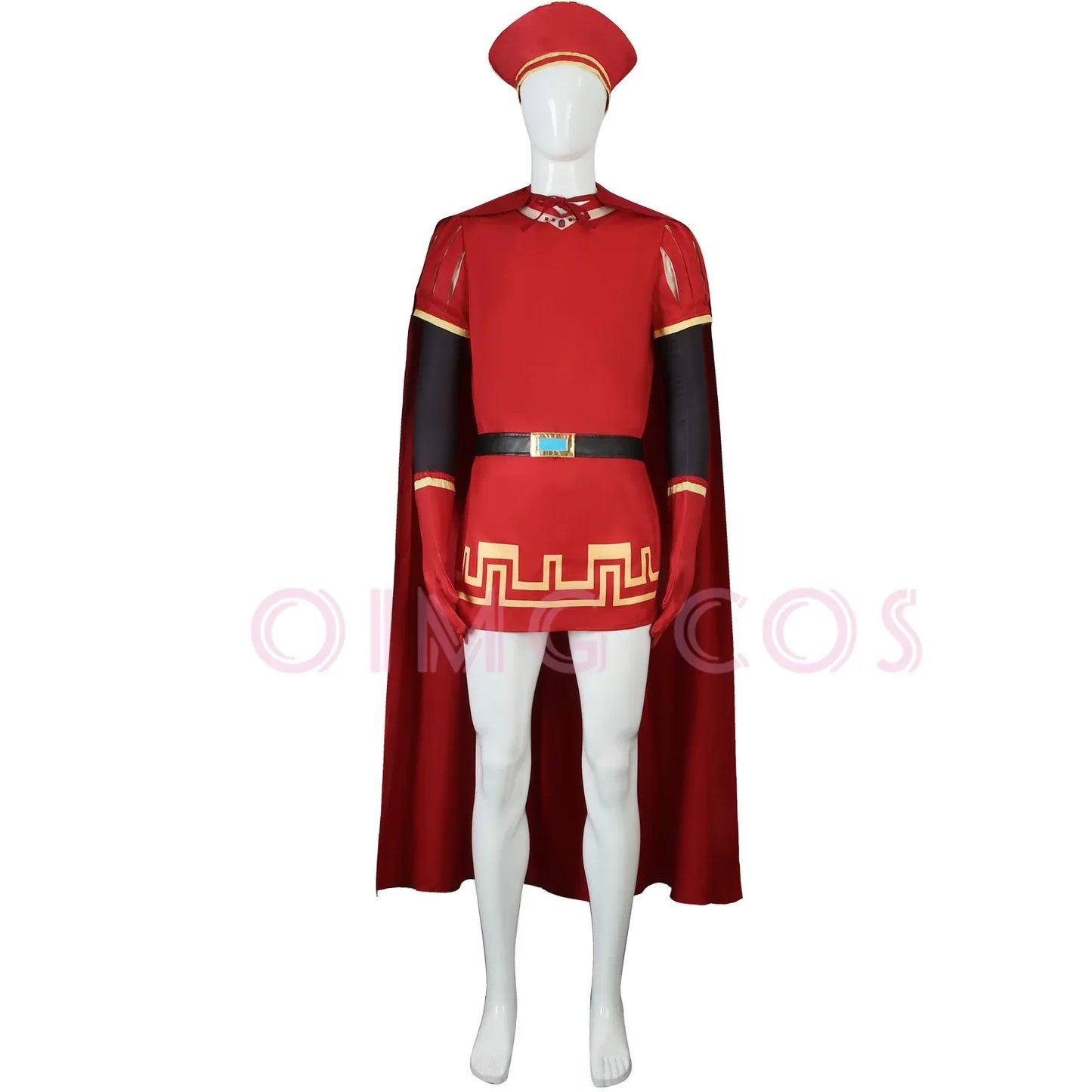 Lord Farquaad Cosplay Costume, Shrek Roleplay Outfit, Halloween Party Costume for Women