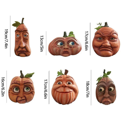 Halloween atmosphere outdoor decoration props Ghost party pumpkin head courtyard venue decoration Indoor garden parts