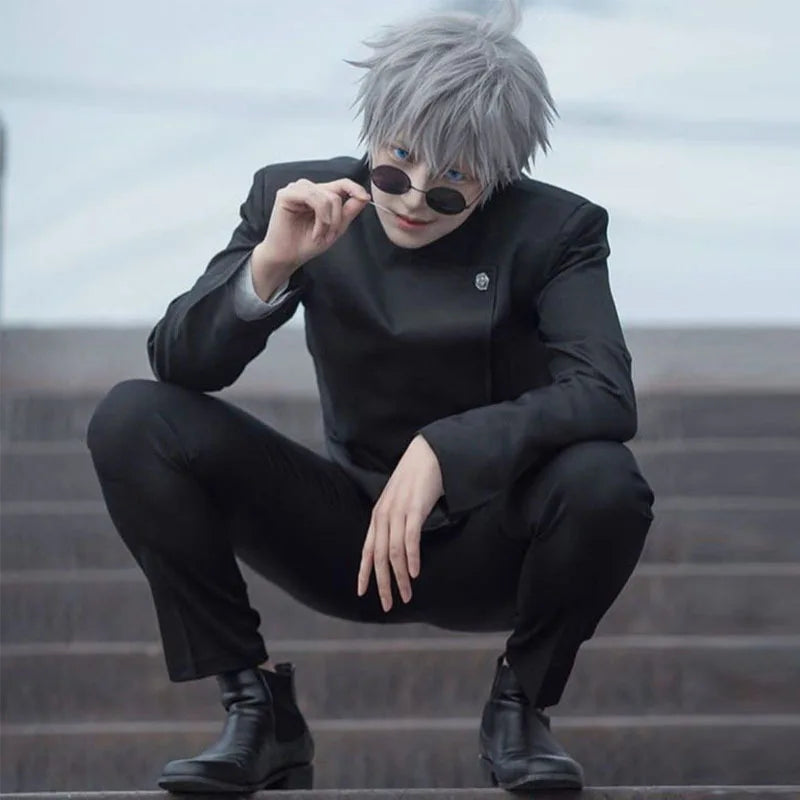 Jujutsu Kaisen Gojo Satoru Cosplay – Full Set Costume for Men & Women