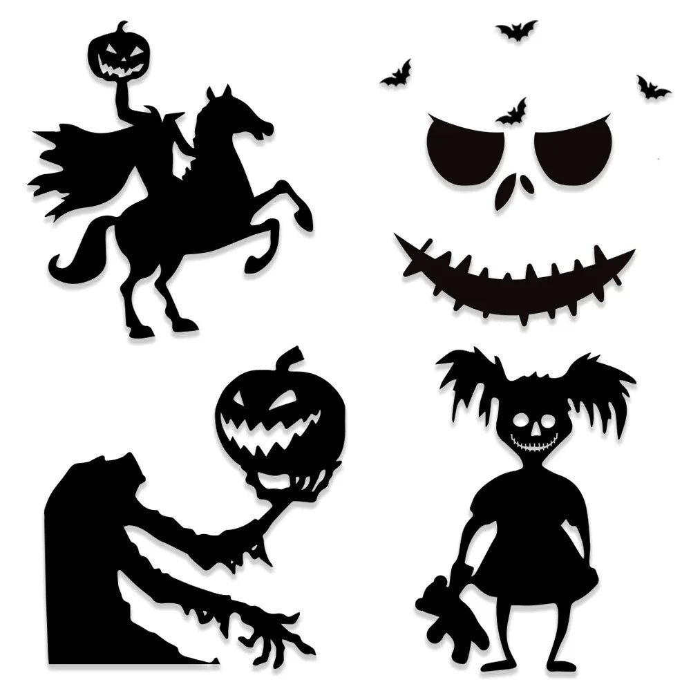 Halloween Door & Window Decoration Stickers