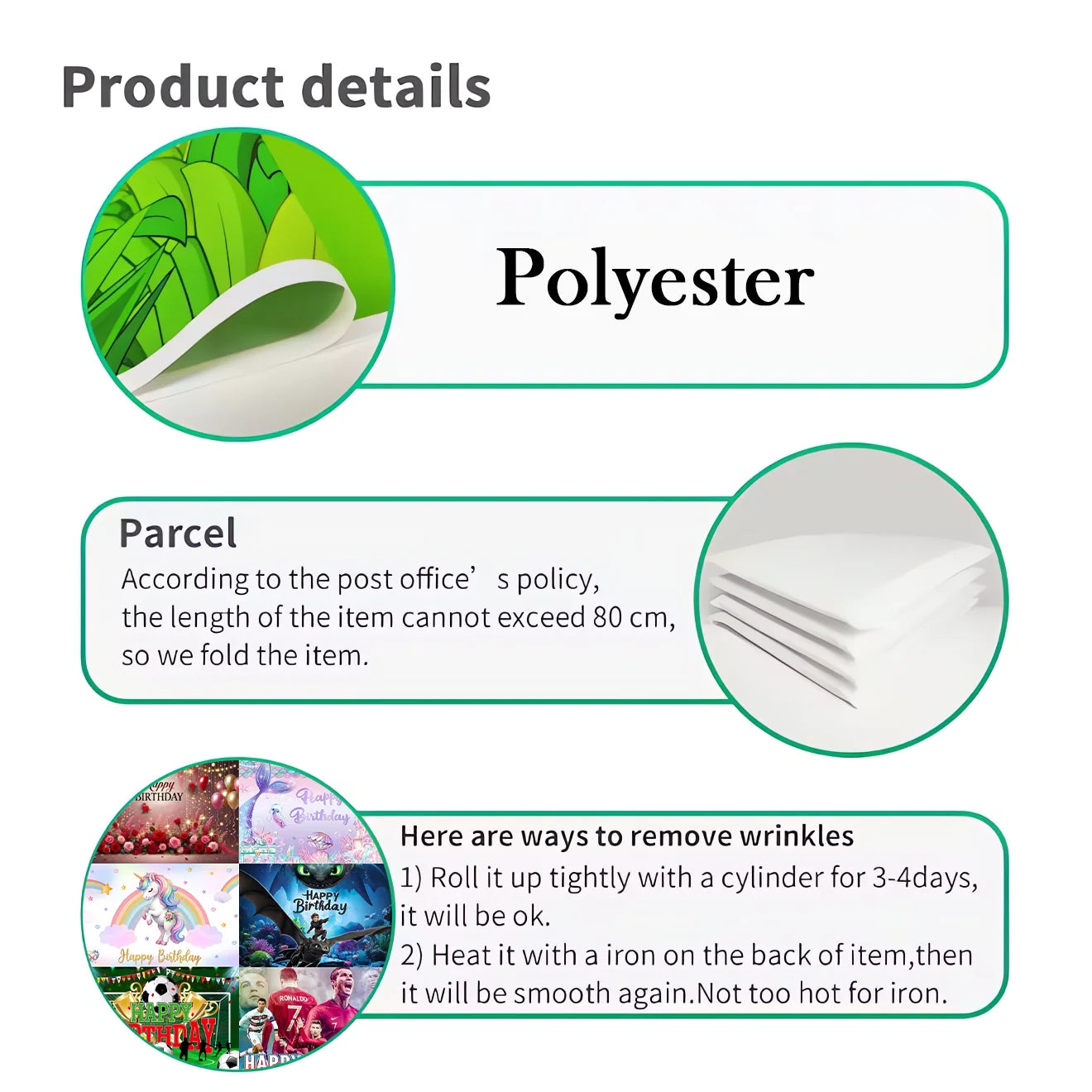 Zombie Horror Halloween Backdrop – Bloody Ghost Shadow Banner