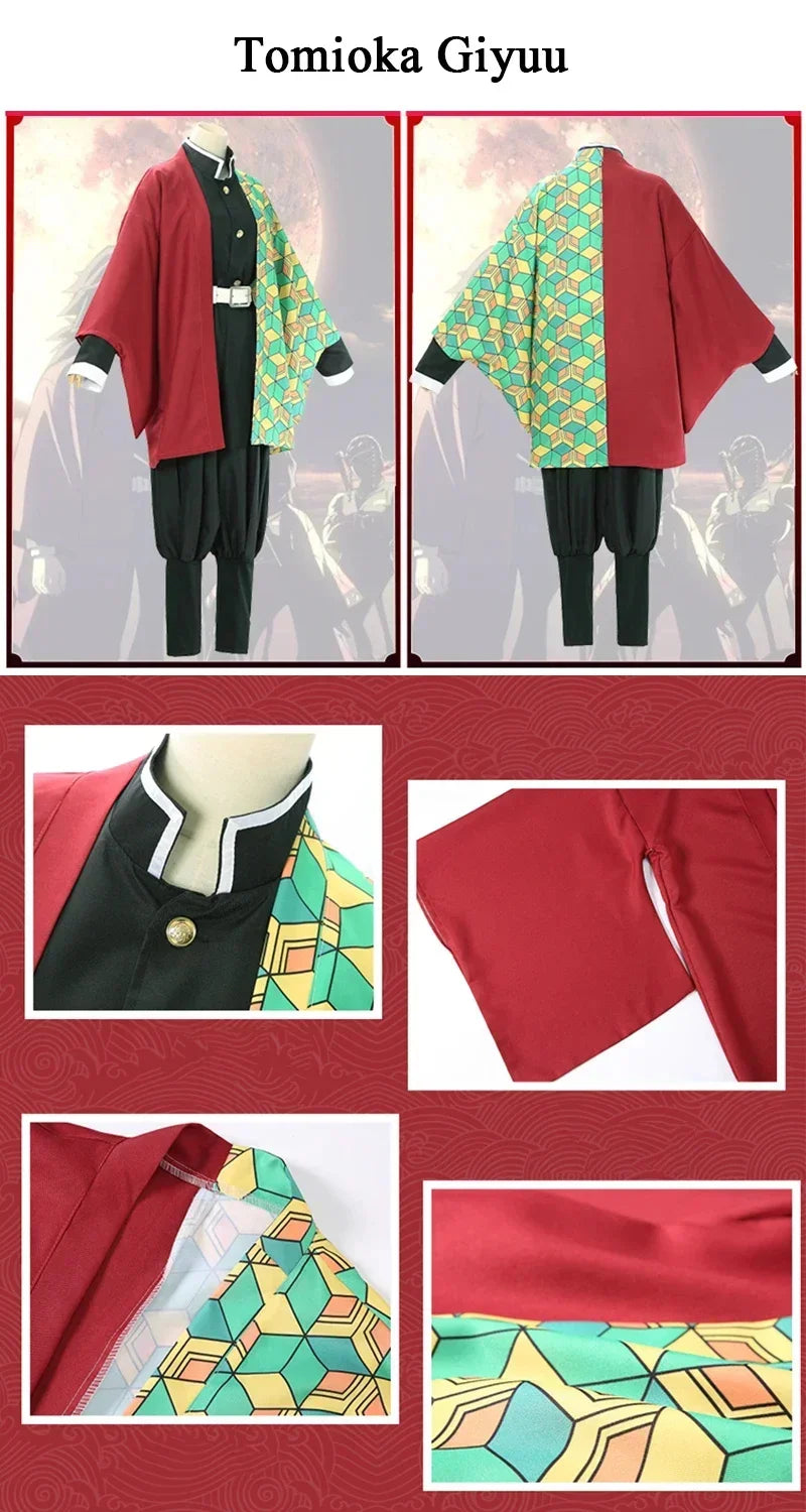 Demon Slayer Kids Costume – Tanjiro, Nezuko & Shinobu Cosplay for Halloween