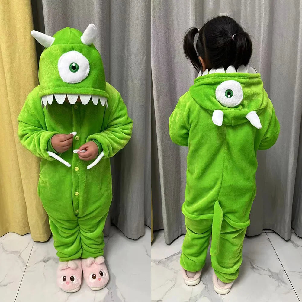 Anime Dragon Charizard Onesie for Kids, Halloween Costume & Cosplay Pajama