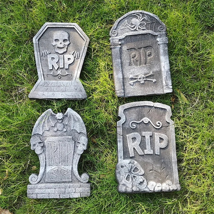 2023 Realistic Halloween Tombstone Decor for Haunted House & Yard