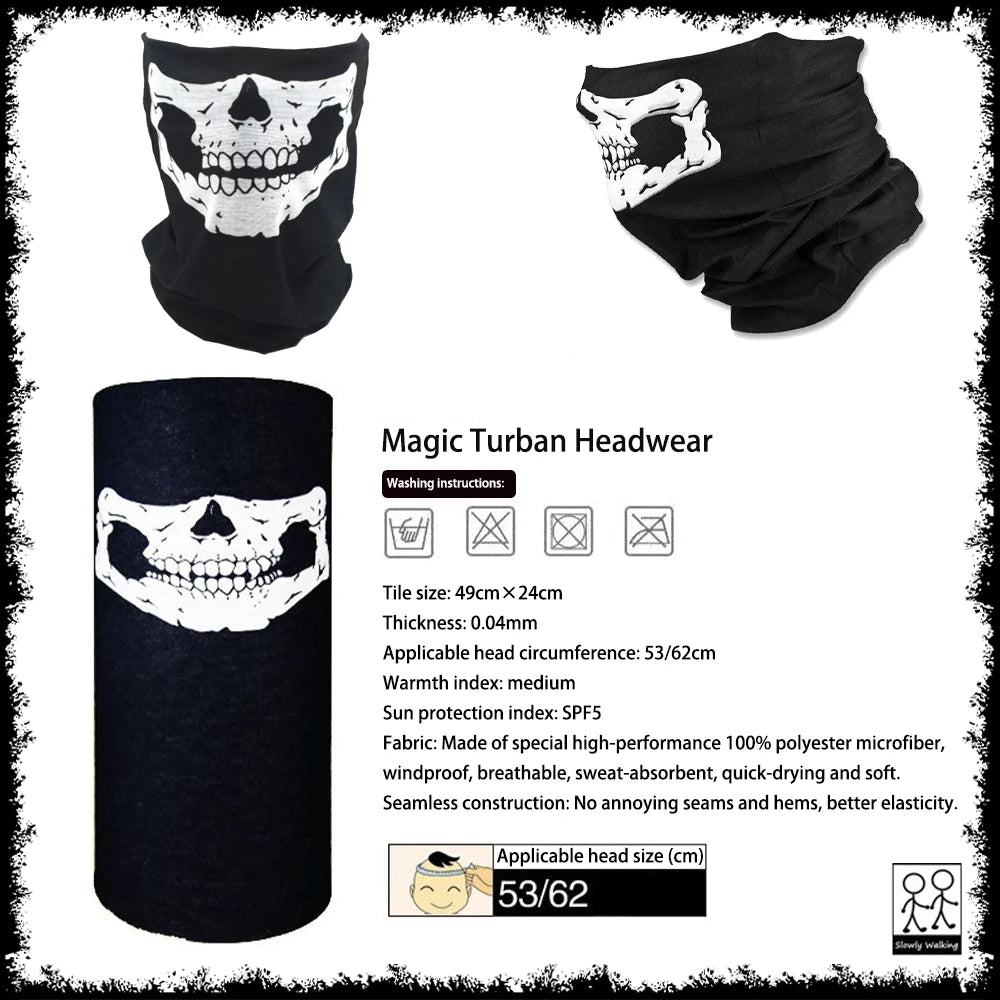 Halloween Horror Props Grim Reaper Cape, Skull Mask, Gloves, Scythe for Adults & Kids