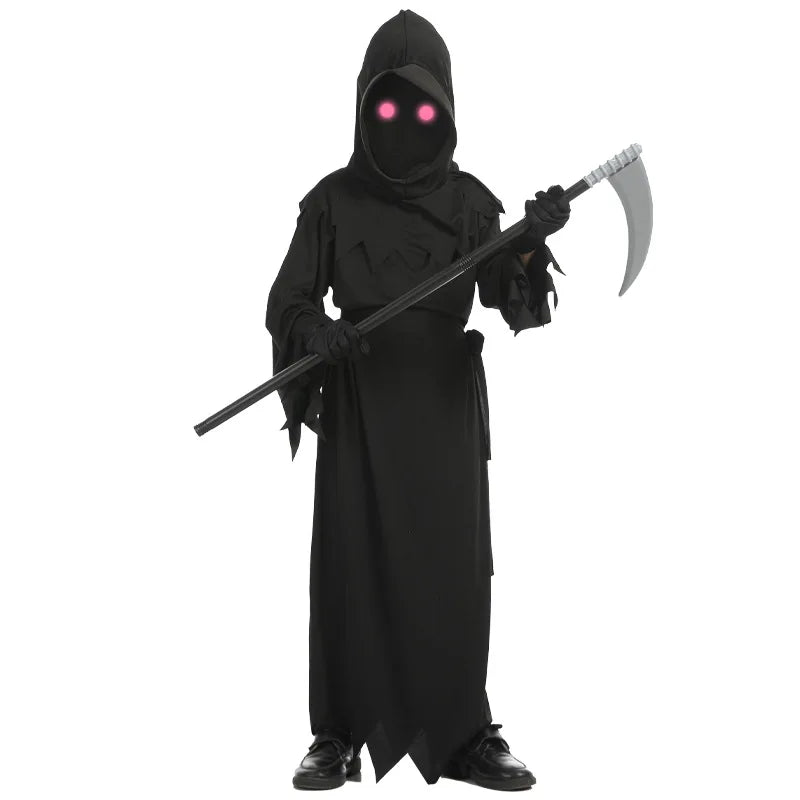 Children’s Skeleton Grim Reaper Halloween Costume