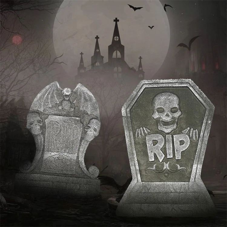 2023 Realistic Halloween Tombstone Decor for Haunted House & Yard