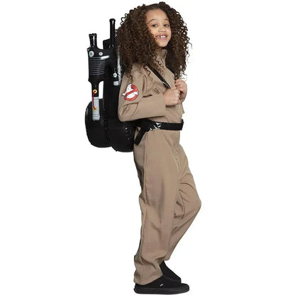 Ghostbusters Cosplay Suit, Halloween Costume with Backpack Prop