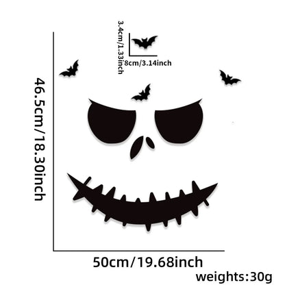 Halloween Door & Window Decoration Stickers
