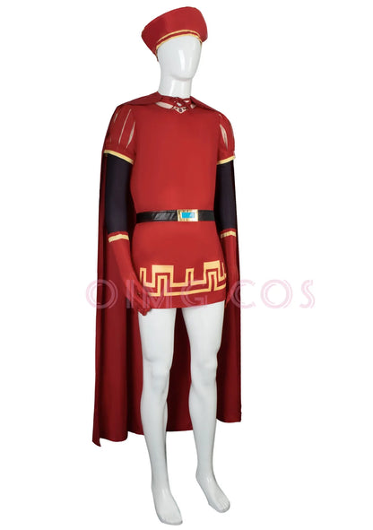 Lord Farquaad Cosplay Costume, Shrek Roleplay Outfit, Halloween Party Costume for Women