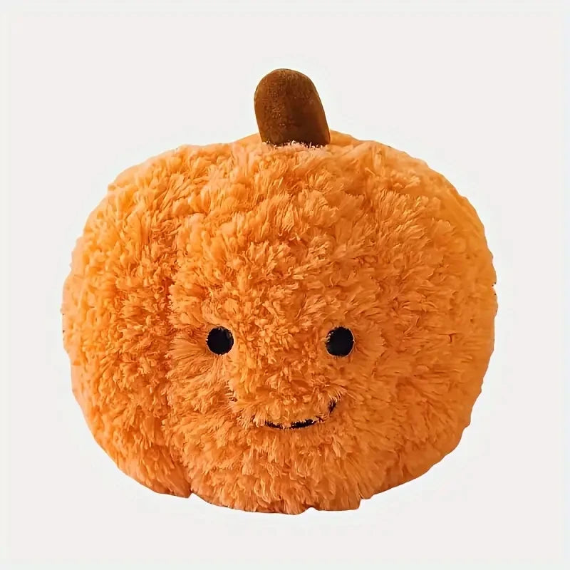 Pumpkin Plush Pillow Halloween Toy Cushion for Home & Party Decoration