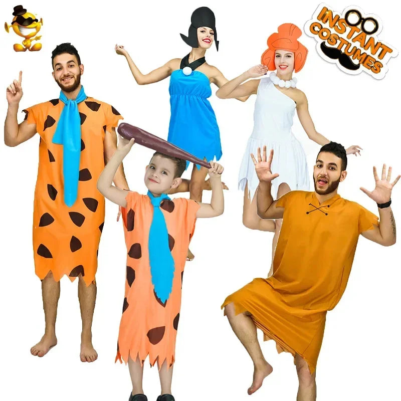 Halloween Primal Costume for Adults & Kids Wild Stage Show Party Outfit
