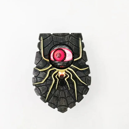 1/2PCS Halloween One-Eyed Doorbell Prop with Glowing Eyeball & Spider