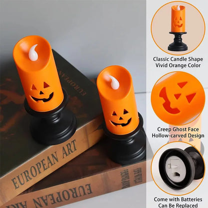 10/20PCS Cute Glowing Halloween Rings & Bracelets for Kids Party Decoration