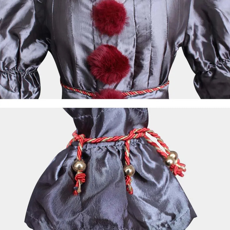 Pennywise Clown Costume – Adult & Kids Terror Cosplay for Halloween