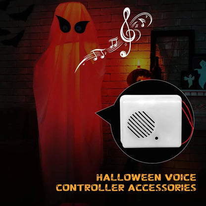 Sound Sensor Halloween Scream Speaker Voice-Activated Scary Party Prop
