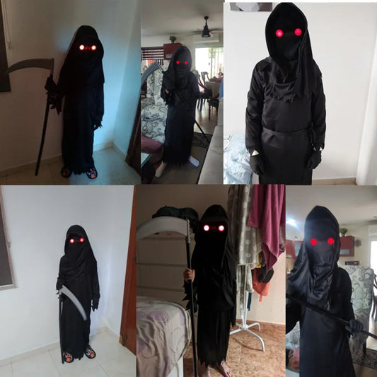 Children’s Skeleton Grim Reaper Halloween Costume