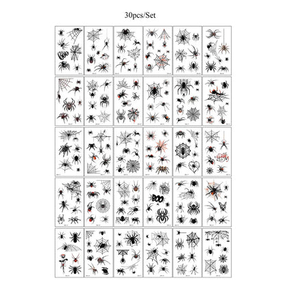 Bleeding Wound Tattoo Stickers (30pcs)