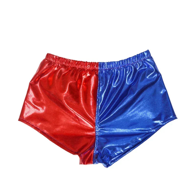 Adult Women's Joker Cosplay Costume, Halloween Party Outfit with Wig, T-shirt & Jacket