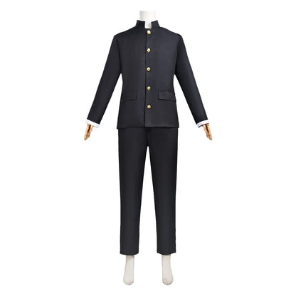 Ken Takakura Cosplay Costume, Black Jacket & Pants, Halloween Party Men’s Uniform