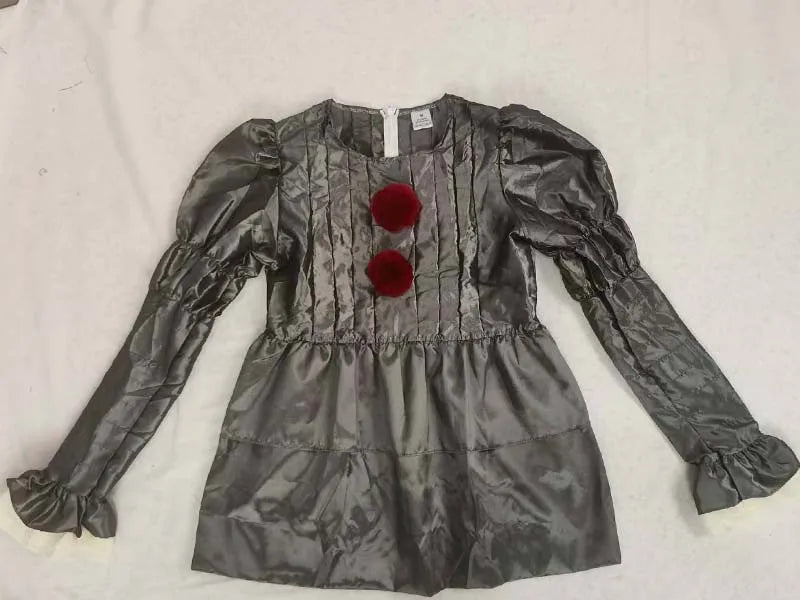 Pennywise Clown Costume – Adult & Kids Terror Cosplay for Halloween