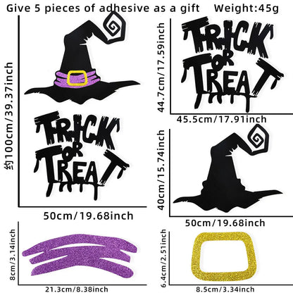 Halloween Door & Window Decoration Stickers