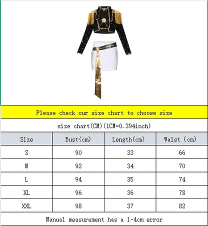 Black Golden Rumi Zoey Mira Cosplay Wig Halloween Costume for Women & Kids