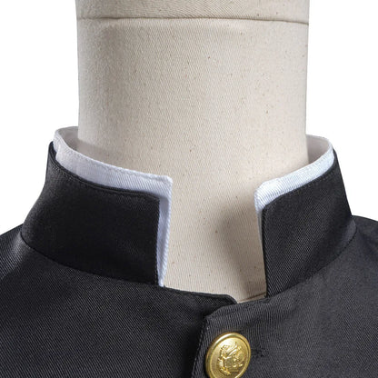 Ken Takakura Cosplay Costume, Black Jacket & Pants, Halloween Party Men’s Uniform