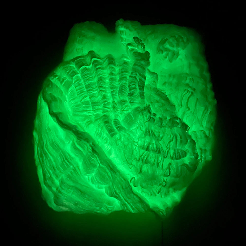 Halloween Glow-in-the-Dark Fluorescent Spider Webs Outdoor Horror Decoration