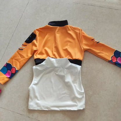 Anime KPop Demon Cosplay Costume – Zoey Wig & Daggers Set for Halloween