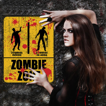 Halloween Horror Wall Stickers – Bloody Toilet & Glass Parody Decor