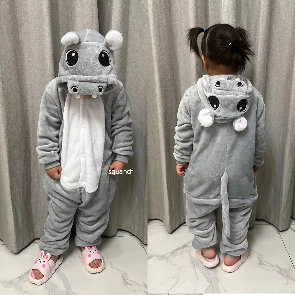Anime Dragon Charizard Onesie for Kids, Halloween Costume & Cosplay Pajama