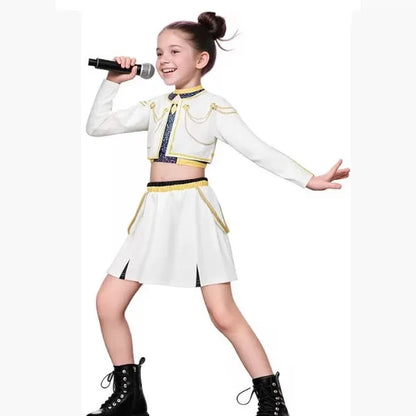 2025 Kpop Demon Hunter Cosplay Costume, Girls Stage Performance Outfit, Halloween