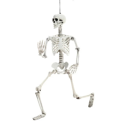 Full Life-Size 90CM Movable Human Skeleton Halloween Hanging Prop