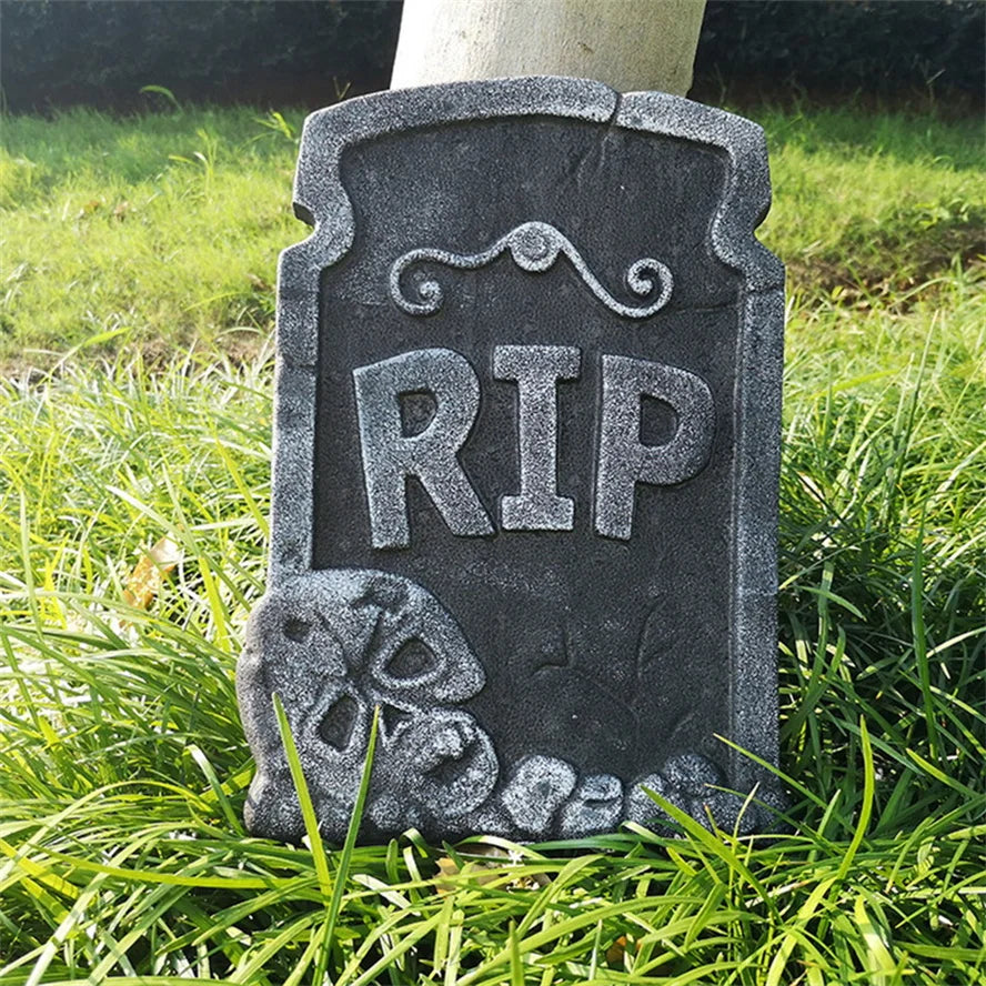 2023 Realistic Halloween Tombstone Decor for Haunted House & Yard